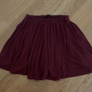 Brandy Melville velvet skater skirt (super soft!!)